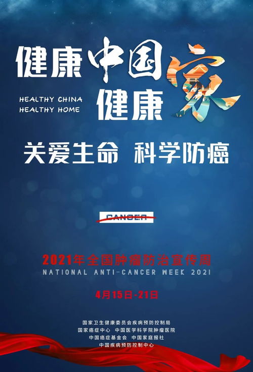 健康中国 健康家 全国肿瘤防治宣传周与科学防癌的实践之路
